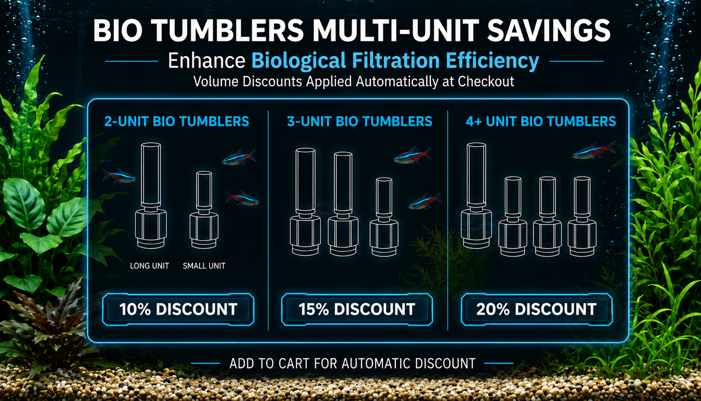Sponge Filter Bio Tumbler Adapter