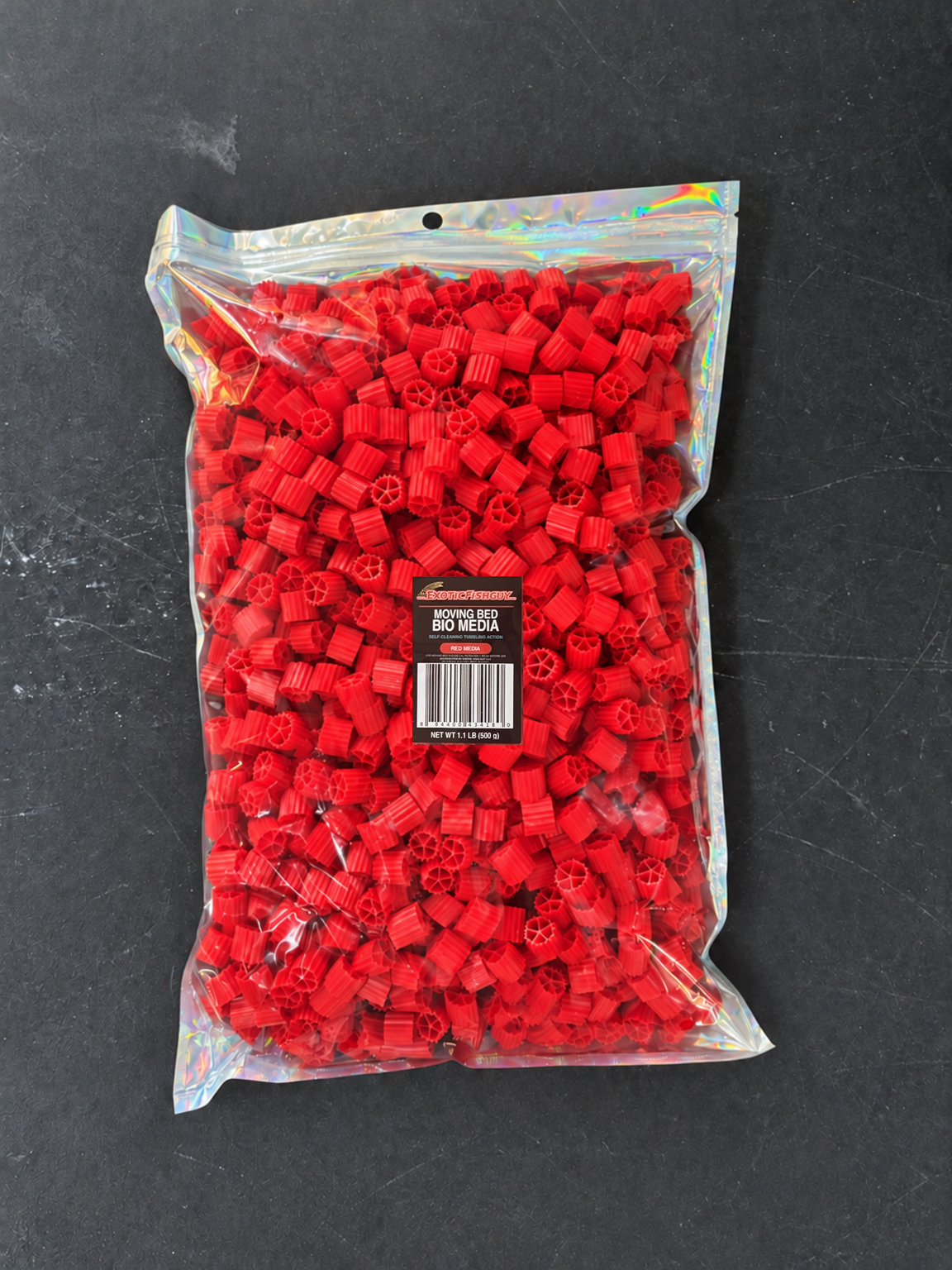ExoticFishGuy Moving Bed Bio Media ~1 Gallon (500 g)